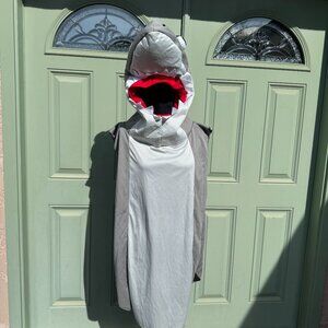 Shark Costume for Men - Gray and White